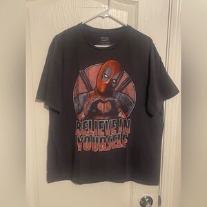 Marvel Deadpool Tee “Believe in Yourself”